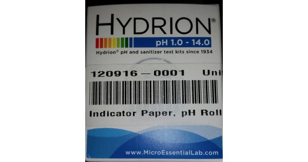 HYDRION pH Paper 5 Meter roll.